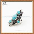 Best Selling Vintage Three Gemstone Ring, Charm Engagement Ring, Women Silver Ring